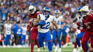 Rams rushing attack may be key to a Super Bowl run taken at Rams' Practice Facility (Los Angeles Rams). Photo by Christian Argumedo - The Sporting Tribune