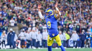 Rams focused on 'Staying Present' in NFC Championship Game taken at Rams' Practice Facility (Los Angeles Rams). Photo by Robin Alam - The Sporting Tribune