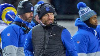 Rams troll Chicago Bears with Weenie Hut Jr post taken in Chicago (Los Angeles Rams). Photo by Robin Alam - The Sporting Tribune