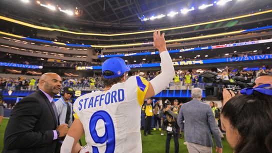 Matthew Stafford firmly in driver seat of MVP race after 3 TD showing vs. Bucs taken at SoFi Stadium (Los Angeles Rams)