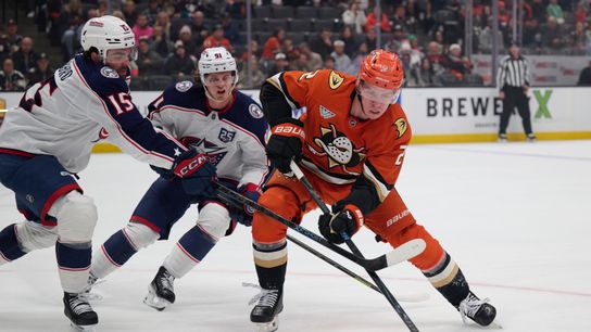 TST Inages: Ducks beat Blue Jackets, 4-3, at Honda Center taken at Honda Center (Anaheim Ducks)