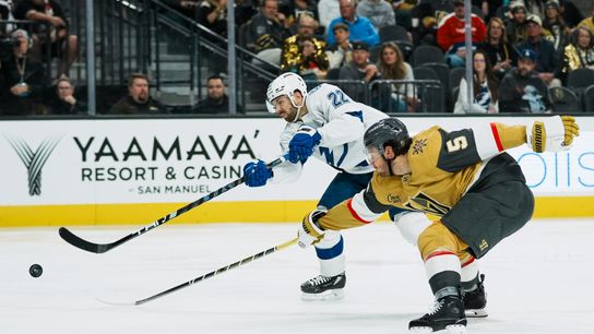 Golden Knights play giveaway in 6-3 loss to Lightning taken At T-Mobile Arena (Vegas Golden Knights)