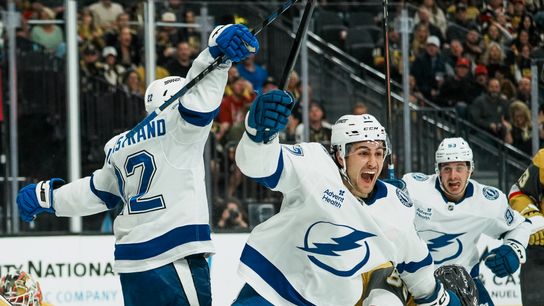 TST Images: Lightning defeats Golden Knights, 6-3, at T-Mobile Arena taken at T-Mobile Arena (Vegas Golden Knights)