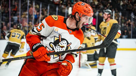 TST Images: Ducks defeat the Golden Knights, 4-3 in overtime at T-Mobile Arena taken T-Mobile Arena (Vegas Golden Knights)