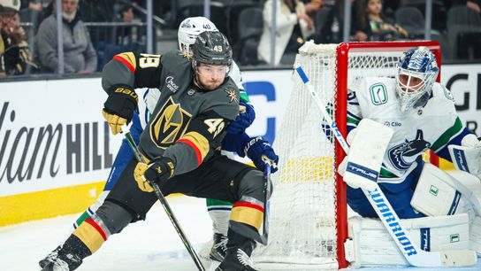 Knights snap five-game losing streak with 5-2 win over Canucks taken at T-Mobile Arena (Vegas Golden Knights)