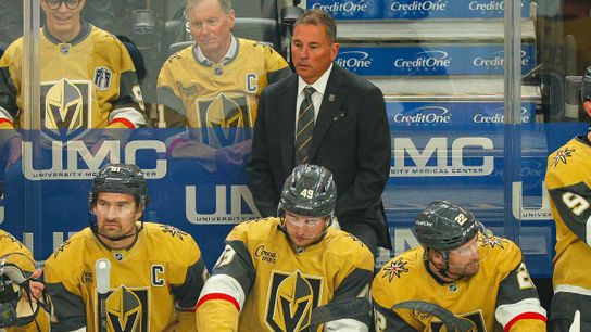 Are the Knights panicking in firing Bruce Cassidy? taken at City National Arena (Vegas Golden Knights)