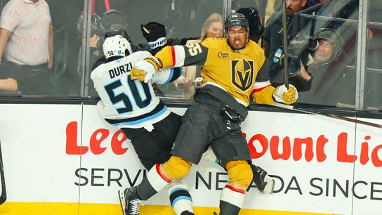 Knights battle their way to 4-2 win in Game 1 vs. Mammoth taken At T-Mobile Arena (Vegas Golden Knights)