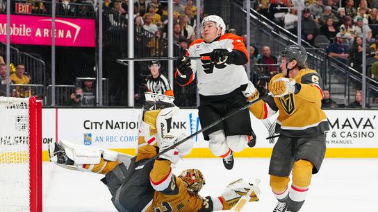 Two streaks end prior to Andersson's arrival in Vegas taken at T-Mobile Arena (Vegas Golden Knights)