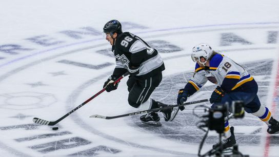 Kings Kuzmenko: a bright start from a bright personality taken at Crypto.com Arena (Los Angeles Kings)