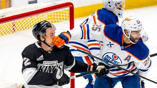 TST Images: Oilers defeat Kings, 8-1, in Los Angeles taken at Crypto.com Arena (Los Angeles Kings)