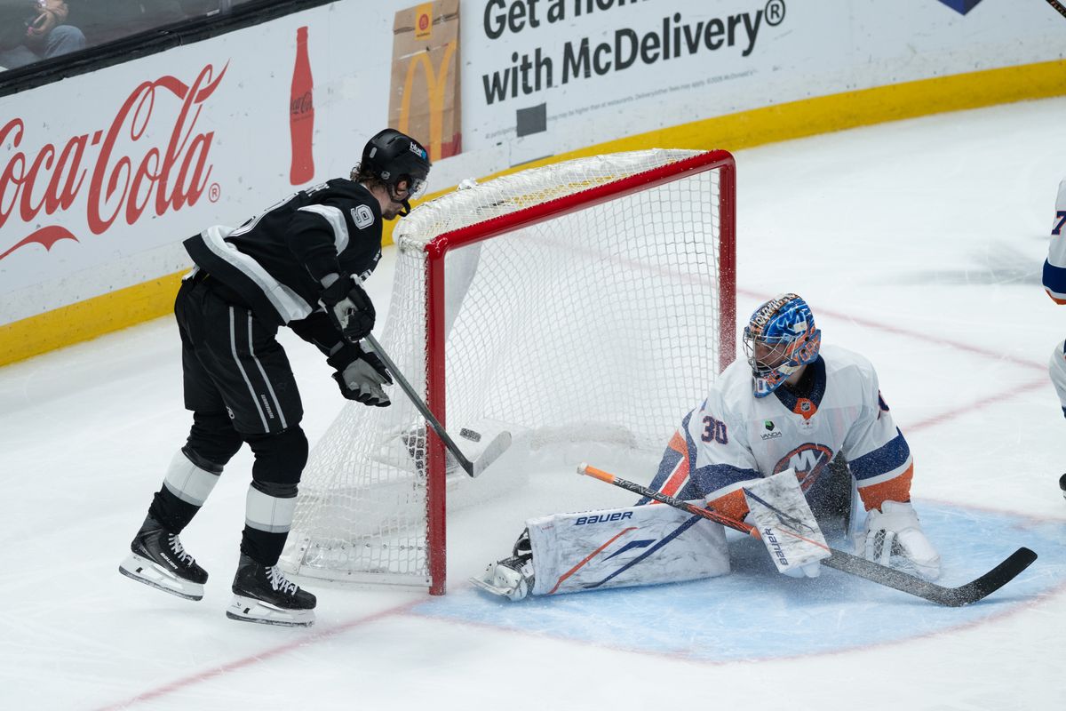 LA Kings right wing Adrian Kempe (9) scores during an NHL game between the New York Islanders and the Los Angeles Kings on Thursday, March 5, 2026 at Crypto.com Arena in Los Angeles Calif LA Kings right wing Adrian Kempe (9) scores during an NHL game between the New York Islanders and the Los Angeles Kings on Thursday, March 5, 2026 at Crypto.com Arena in Los Angeles Calif
