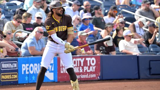 Padres Spring Training Notebook: Health, roster battles come into focus as stars depart for WBC taken in Peoria (San Diego Padres). Photo by Jayne Kamin-Oncea-Imagn Images