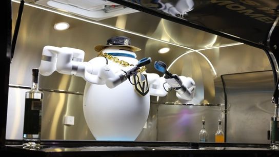 Golden Knights’ latest partnership makes public debut taken at T-Mobile Arena (Vegas Golden Knights)