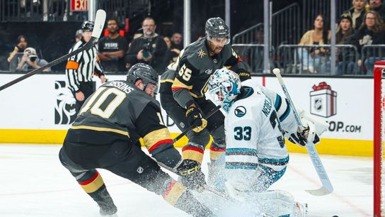 Golden Knights hoping to lift spirits in final game before Christmas against Sharks taken at T-Mobile Arena (Vegas Golden Knights)