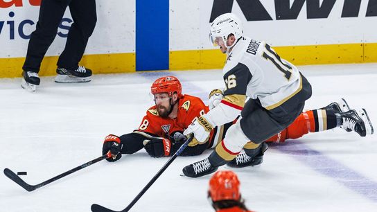 Shorthanded Golden Knights hope to advance to Conference Finals taken at Honda Center (Vegas Golden Knights)