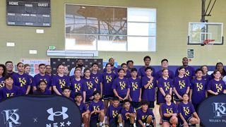 Kelsey Plum champions mental health and sports equity with new foundation taken in Los Angeles (Los Angeles Sparks). Photo by Shaniece Nicole - The Sporting Tribune 