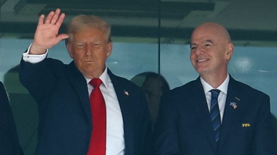 Donald Trump is ruining the World Cup and FIFA is letting him taken in Los Angeles (World Cup)