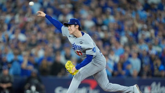 Roki Sasaki urged to add third pitch to improve pitching arsenal for 2026 taken in Los Angeles (Los Angeles Dodgers)