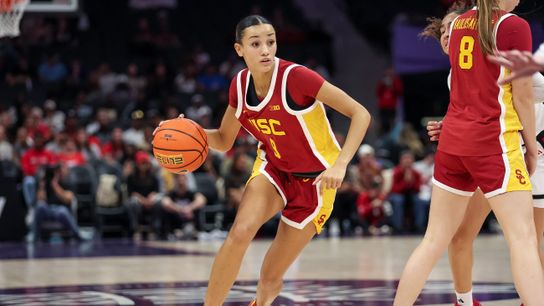 Jazzy Davidson’s game-winner lifts No. 18 USC past No. 9 NC State taken at Spectrum Center (USC)