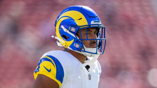 Rams re-sign running back Ronnie Rivers to one-year deal taken in Woodland Hills (Los Angeles Rams). Photo by Kyle Terada-Imagn Images