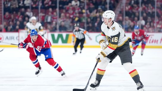 Battle between goalscorers ends with Canadiens victory over Golden Knights taken at Bell Centre (Vegas Golden Knights)