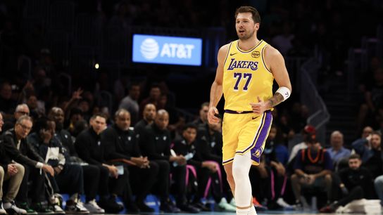 Luka Dončić drops 60 in Miami as Lakers win eighth straight taken at Kaseya Center (Los Angeles Lakers). Photo by Isabella Frias-Imagn Images