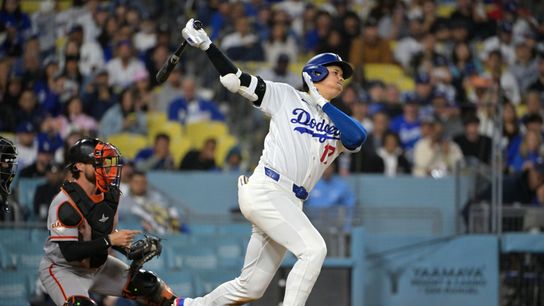 Ohtani homers, Yamamoto's tough night extends Dodgers losing streak to four taken at Dodger Stadium (Los Angeles Dodgers)