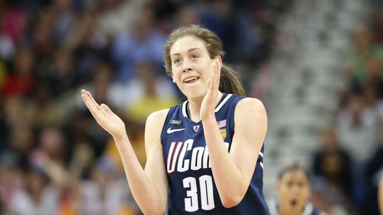 Wooden Award Flashback: Breanna Stewart born for the big stage taken in Los Angeles (Wooden Award). Photo by Crystal LoGiudice-Imagn Images