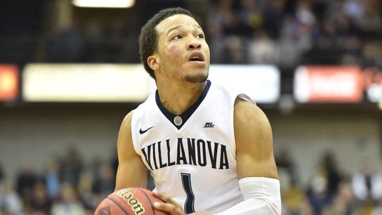 Wooden Award Flashback: Jalen Brunson writes the opening chapter to his storybook journey at Villanova taken in Los Angeles (Wooden Award). Photo by Derik Hamilton-Imagn Images