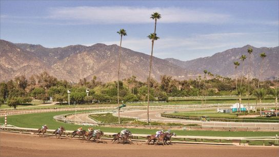 Grade 2 San Vicente Highlights Santa Anita Saturday taken at Santa Anita Park (Horse Racing)