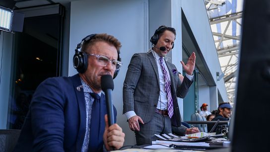 Taylor Twellman (match analyst) and Jake Zivan (play-by-play announcer), MLS on Apple TV Taylor Twellman (match analyst) and Jake Zivan (play-by-play announcer), MLS on Apple TV