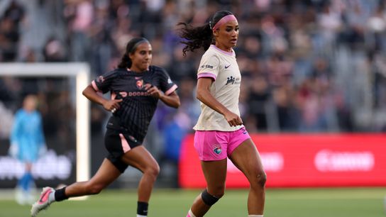 Mimi Van Zanten nets first career goal to lift San Diego past Angel City taken at BMO Stadium (San Diego Wave FC)