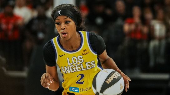Sparks trade forward Jackson to the Sky for guard Atkins taken in Los Angeles (Los Angeles Sparks). Photo by Kalin Sipes - The Sporting Tribune