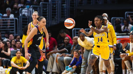 Sparks' Jackson gets ejected in loss to Mercury taken at Crypto.com Arena (Los Angeles Sparks)