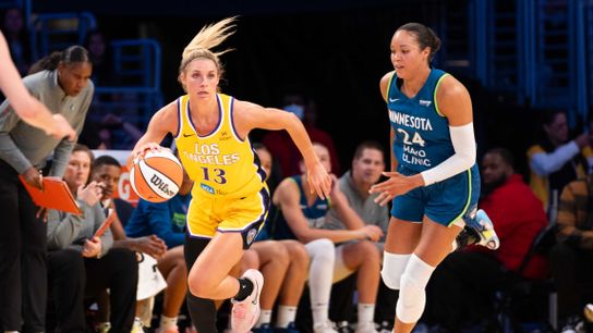 TST Exclusive: Conversation with Sparks guard Sarah Ashlee Barker taken in Los Angeles (Los Angeles Sparks)