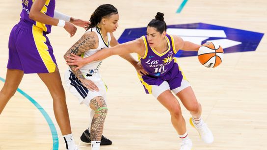 All-star guard Kelsey Plum signs one-year deal with the Sparks taken in Los Angeles (Los Angeles Sparks). Photo by Ric Tapia - The Sporting Tribune