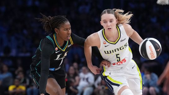 Paige Bueckers enjoys playing in Los Angeles taken at Crypto.com Arena (Los Angeles Sparks)
